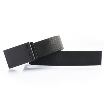 MASCOT BLACK ELASTIC BELT WITH ADJUSTABLE BUCKLE