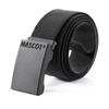 MASCOT BLACK ELASTIC BELT WITH ADJUSTABLE BUCKLE
