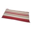 2 SEATER BENCH CUSHION RED STRIPE