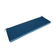 2 SEATER BENCH CUSHION BLUE