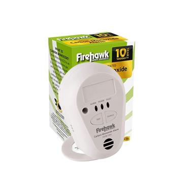 FIREHAWK 10 YEAR CARBON MONOXIDE ALARM