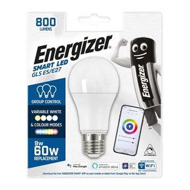 ENERGIZER SMART BULB E27 9W (60W) LED GLS