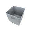 FOLDABLE GREY STORAGE BOX