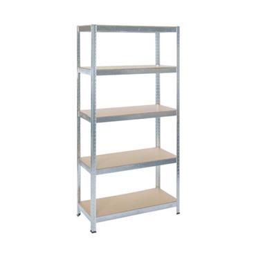 GALVANISED BOLTLESS SHELVING 5 SHELVES