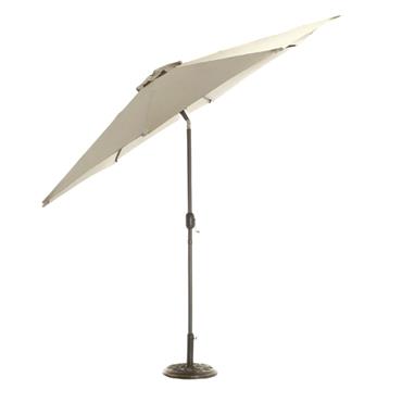 PARASOL ALUMINUM 3M CRANK & TILT BEIGE