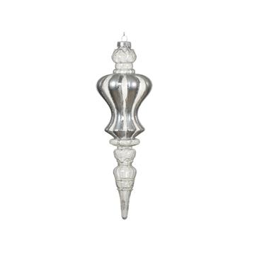 SHATTERPROOF SILVER BAUBLE