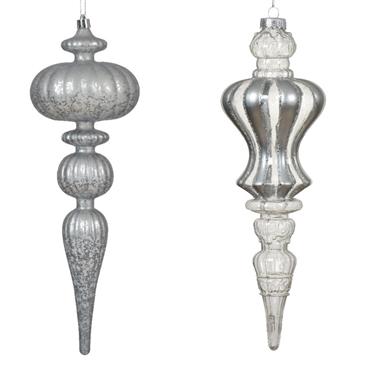 SHATTERPROOF SILVER BAUBLE