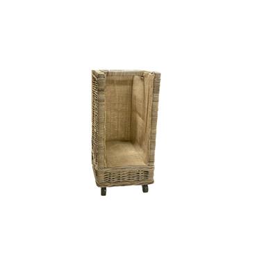 KUBU TROLLEY LOG BASKET MEDIUM