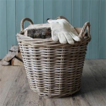 KUBU LOG BASKET ROUND