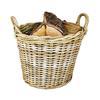 KUBU LOG BASKET ROUND XL