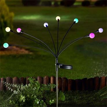 MINI BALL STAKE LIGHT MULTI-COLOURED