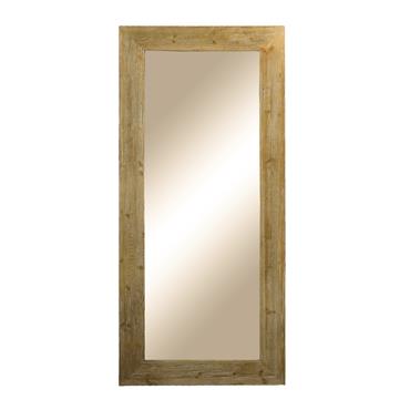 MIRROR IN WOOD FRAME H210CM