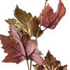 METALLIC CHAMPAGNE LEAF STEM 90CM