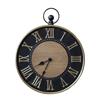 WALL CLOCK BLACK D35CM