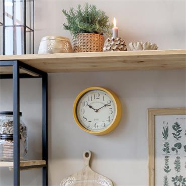 HONEY WALL CLOCK 22CM