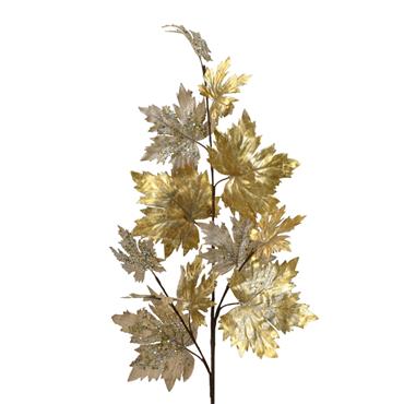 MAPLE LEAF SPRAY ON STEM 90CM