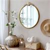 ROUND MIRROR WITH DECOR EDGE