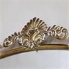 ANTIQUE BRASS MIRROR WITH DECOR EDGE