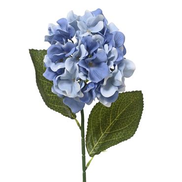 HYDRANGEA STEM LIGHT BLUE 66CM