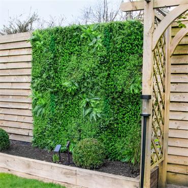 WALL PANEL GREEN FLOURISH 50CM