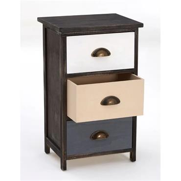 URBAN LOFT 3 DRAWERS CHEST H59xW35xD29cm