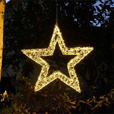 1440 LED GALAXY STAR WARM WHITE 50CM