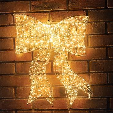 960 LED GALAXY BOW WARM WHITE 60CM