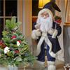 PAPA NOEL JUMBO NAVY 60CM