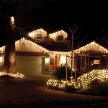 960 SNOWING ICICLE LIGHTS WARM WHITE