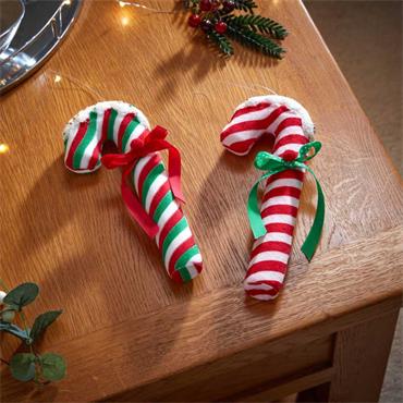 20CM CLASSIC CANDY CANE