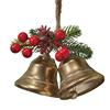 2 VINTAGE BELLS PENDANT