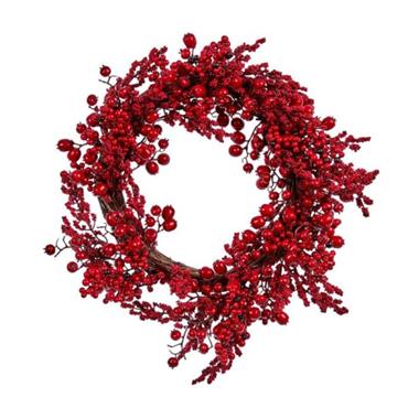 BERRY BURST WREATH 50CM
