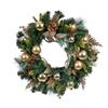 BAUBLY WREATH 60CM GOLD