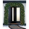 PRE LIT DOUBLE ARCH 600 WARM WHITE LIGHTS