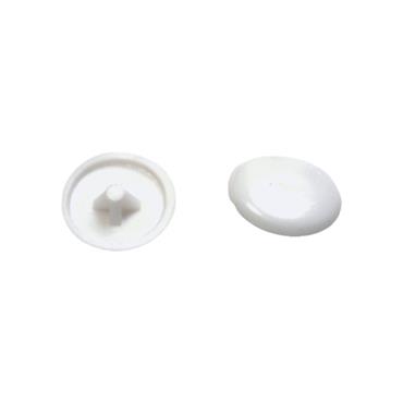 Phx White Pozi Screw Cover (20) (TP)