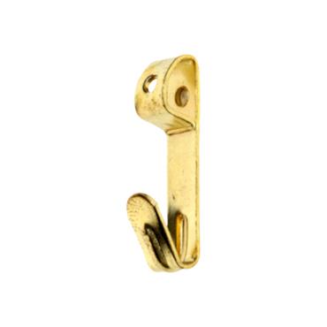 Phx No.2 Picture Hook Brass Single (6) (TP)