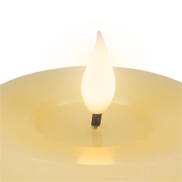 REALISTIC LED WAX CANDLE H9.5CM