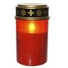 RED LED GRAVE CANDLE