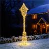 1.2MTR LIT GOLDEN ELEGANCE LAMP POST