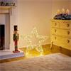 50CM LIT GOLDEN ELEGANCE STAR