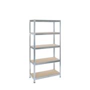 BOLTLESS SHELVING 5 SHELVES 178cm HEIGHT