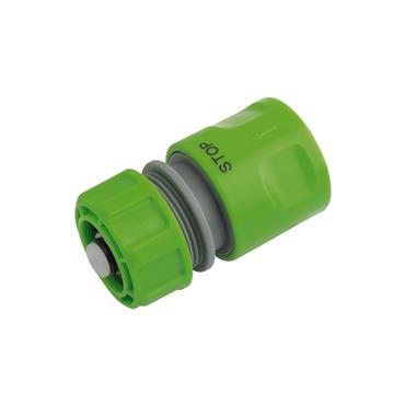 1/2``GARDEN HOSE CONNECTOR WITH WATER STOP