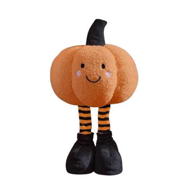 SMILEY STANDING PUMPKIN ORANGE 30CM