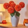 AUBURN FAUX DAHLIA BUNCH