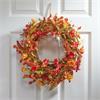 AUTUMN SWIRL WREATH 45CM