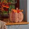 RAFFIA PUMPKIN STRIPED XL