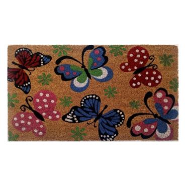 Doormat Painted Butterflies - 40x70cm