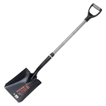 FIBERGLASS HANDLE SQUARE SHOVEL