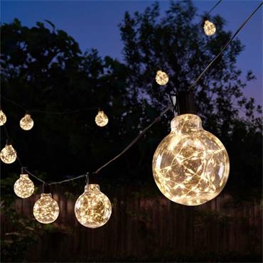 WARM WHITE GALAXY FIREFLY FESTOON STRING LIGHTS
