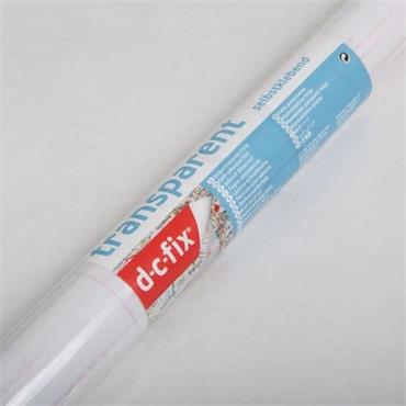 DC FIX SELF ADHESIVE 2MX45CM TRANSPARENT